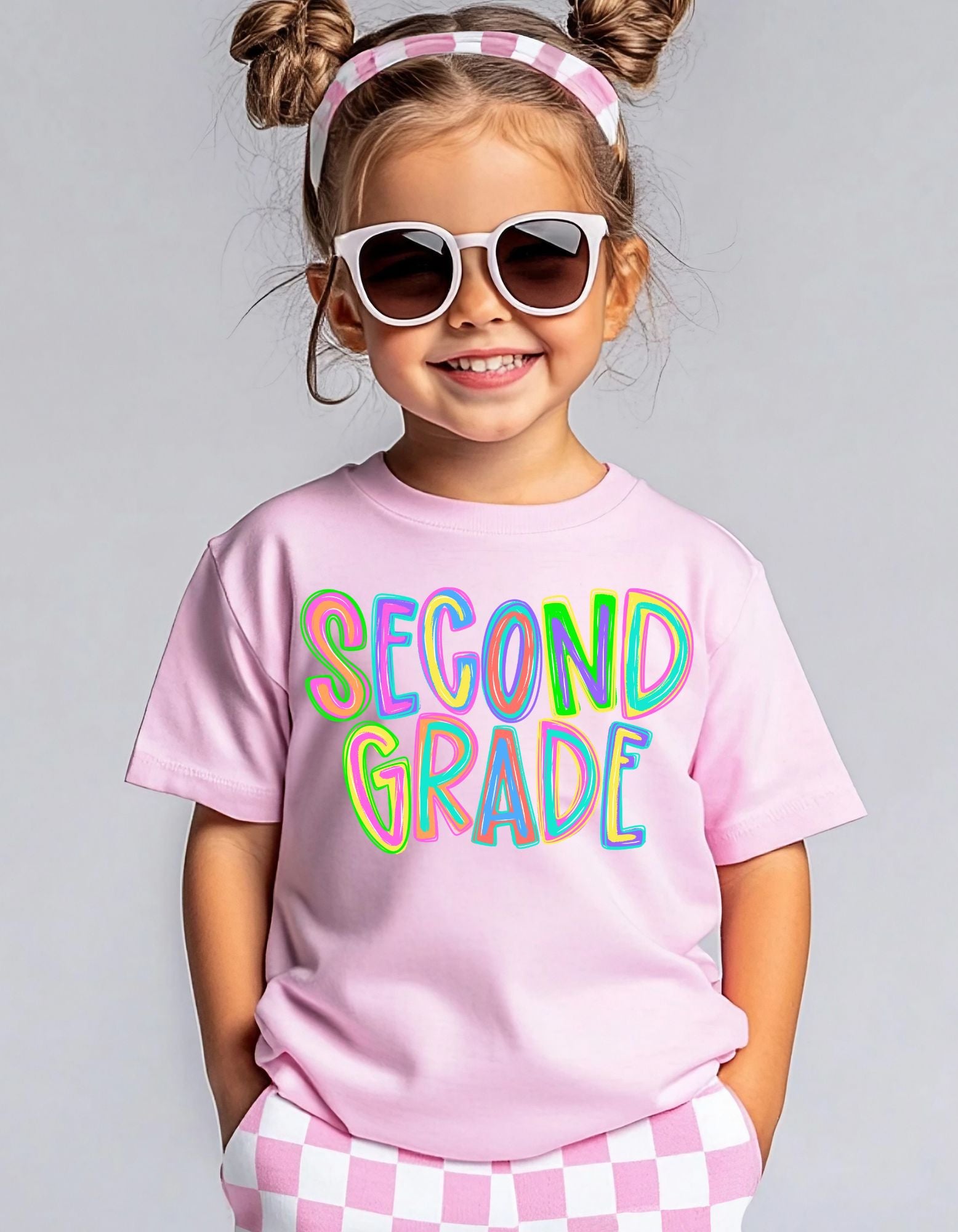 CUSTOM Colorful Grade Level tees